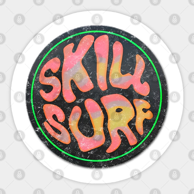 Coral Skill Surf Sticker by WE BOUGHT ZOO